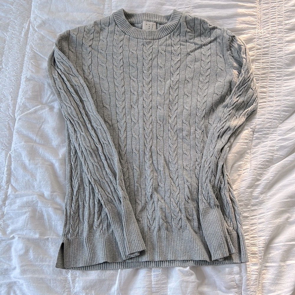 Cable Knit Classic Sweater